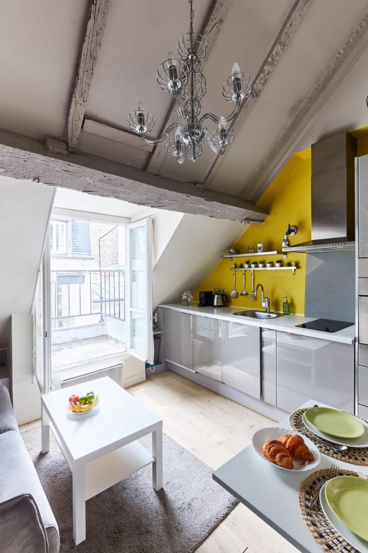 Vosges 1Br Cozy Apartment Paris Exterior photo
